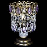 Настольная лампа Астра №1 под бронзу Фиолетовая в Химках Настольная лампа Астра №1 под бронзу Фиолетовая в Химках