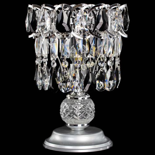 Настольная лампа Астра №1 черная в Химках Гусь Хрустальный