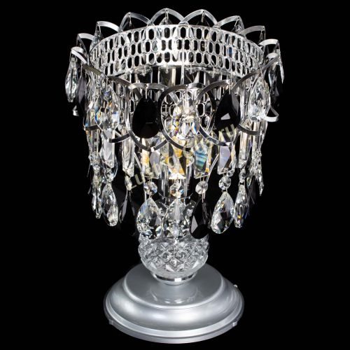 Настольная лампа Астра №1 черная в Химках Гусь Хрустальный