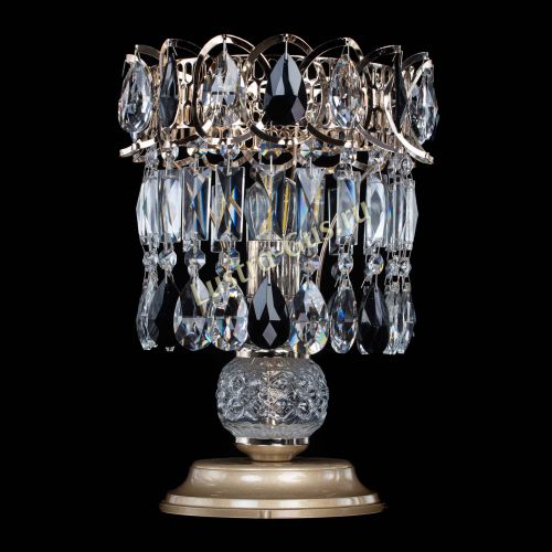 Настольная лампа Астра №1 черная в Химках Гусь Хрустальный