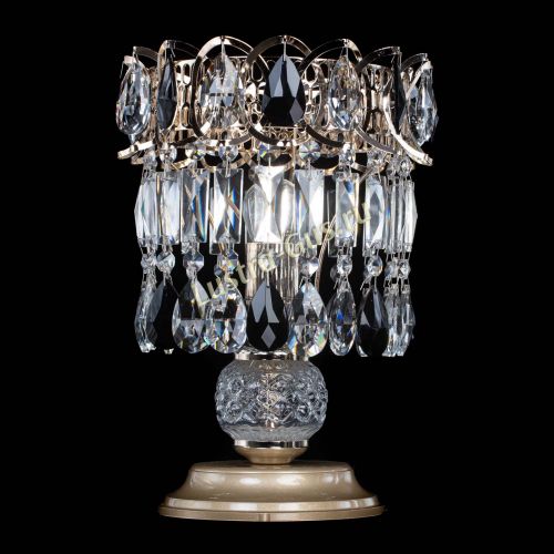 Настольная лампа Астра №1 черная в Химках Гусь Хрустальный