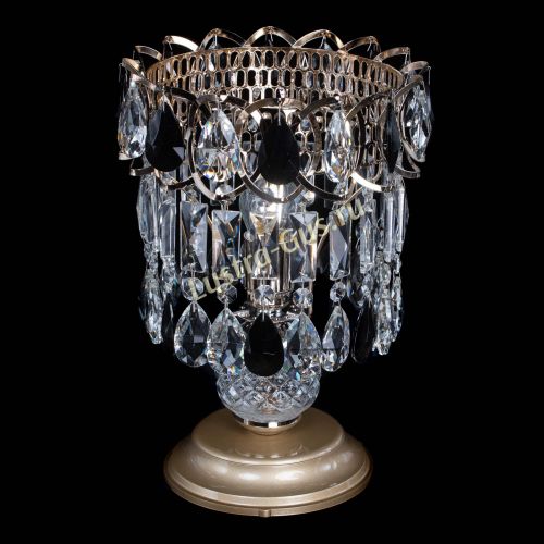 Настольная лампа Астра №1 черная в Химках Гусь Хрустальный