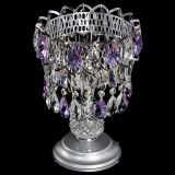 Настольная лампа Астра №1 фиолетовая в Химках