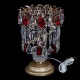 Настольная лампа Астра №1 красная в Химках Настольная лампа Астра №1 красная в Химках