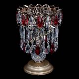 Настольная лампа Астра №1 красная в Химках Настольная лампа Астра №1 красная в Химках