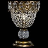 Настольная лампа Астра ажур №1 под бронзу в Химках