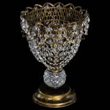 Настольная лампа Астра ажур №1 под бронзу в Химках