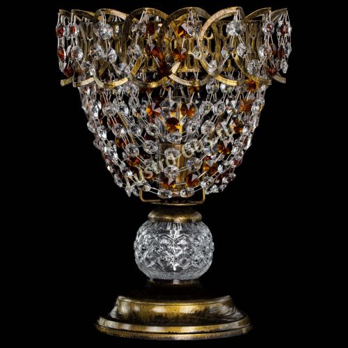 Настольная лампа Астра ажур №1 под бронзу Чайная в Химках Настольная лампа Астра ажур №1 под бронзу Чайная в Химках