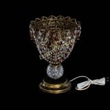 Настольная лампа Астра ажур №1 под бронзу Чайная в Химках Настольная лампа Астра ажур №1 под бронзу Чайная в Химках