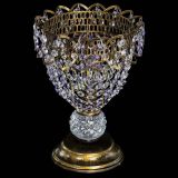 Настольная лампа Астра ажур №1 под бронзу Фиолетовая в Химках Настольная лампа Астра ажур №1 под бронзу Фиолетовая в Химках