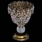 Настольная лампа Астра ажур №1 под бронзу Розовая в Химках Настольная лампа Астра ажур №1 под бронзу Розовая в Химках