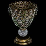 Настольная лампа Астра ажур №1 под бронзу Зеленая в Химках Настольная лампа Астра ажур №1 под бронзу Зеленая в Химках