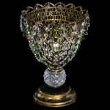 Настольная лампа Астра ажур №1 под бронзу Зеленая в Химках Настольная лампа Астра ажур №1 под бронзу Зеленая в Химках