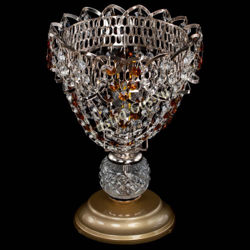 Настольная лампа Астра ажур №1 в Химках Гусь Хрустальный