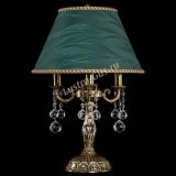 Бронзовая настольная лампа Аврора №3 Шар с абажуром в Химках