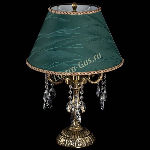 Бронзовая настольная лампа Аврора №3 Звездочка с абажуром в Химках Бронзовая настольная лампа Аврора №3 Звездочка с абажуром в Химках