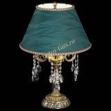 Бронзовая настольная лампа Аврора №3 Звездочка с абажуром в Химках Бронзовая настольная лампа Аврора №3 Звездочка с абажуром в Химках