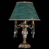 Бронзовая настольная лампа Аврора №3 Звездочка с абажуром в Химках Бронзовая настольная лампа Аврора №3 Звездочка с абажуром в Химках