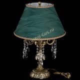 Бронзовая настольная лампа Аврора №3 Звездочка с абажуром в Химках Бронзовая настольная лампа Аврора №3 Звездочка с абажуром в Химках