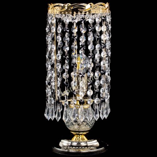 Настольная лампа Диана Карандаш черная в Химках Гусь Хрустальный