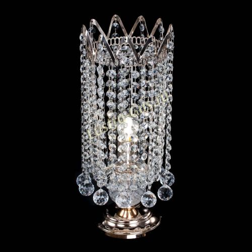 Лампа настольная Элит Оптикон цветная в Химках Гусь Хрустальный