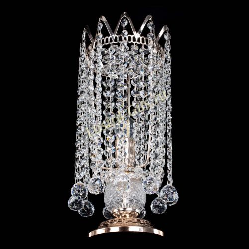 Лампа настольная Элит Оптикон цветная в Химках Гусь Хрустальный