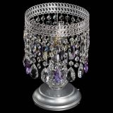 Настольная лампа Флоренция №1 фиолетовая в Химках Настольная лампа Флоренция №1 фиолетовая в Химках