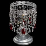 Настольная лампа Флоренция №1 красная в Химках