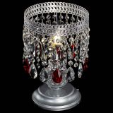 Настольная лампа Флоренция №1 красная в Химках