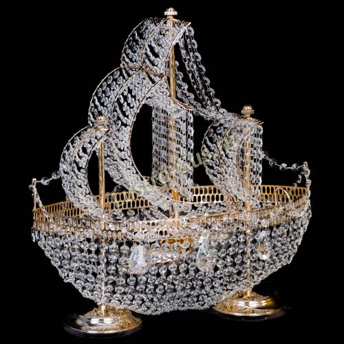 Настольная лампа Фрегат в Химках Гусь Хрустальный