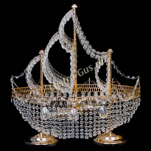 Настольная лампа Фрегат в Химках Гусь Хрустальный