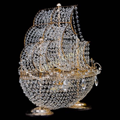 Настольная лампа Фрегат в Химках Гусь Хрустальный