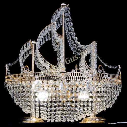 Настольная лампа Фрегат в Химках Гусь Хрустальный