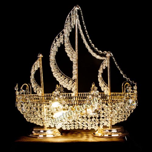 Настольная лампа Каравелла в Химках Гусь Хрустальный