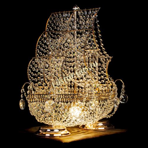 Настольная лампа Каравелла в Химках Гусь Хрустальный