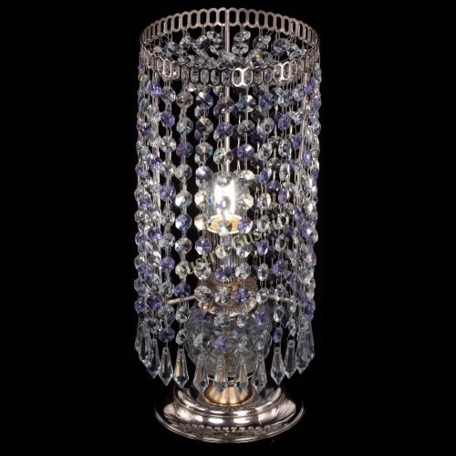 Настольная лампа Кольцо с карандашами фиолетовая в Химках Гусь Хрустальный