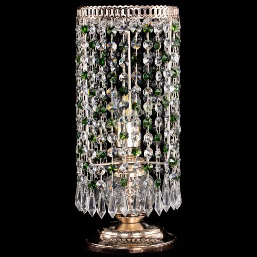 Настольная лампа Кольцо с карандашами зеленая в Химках Гусь Хрустальный