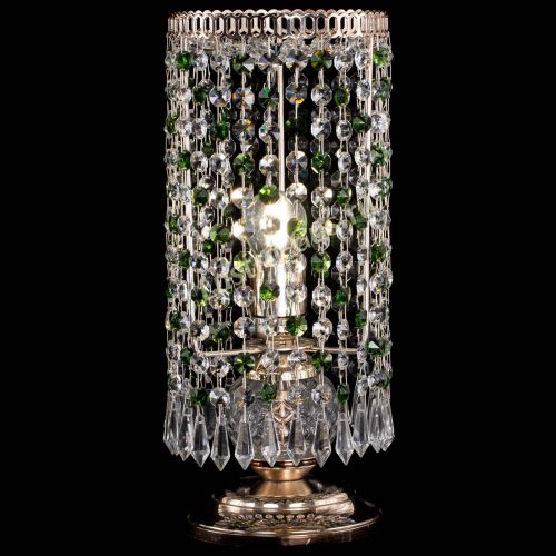 Настольная лампа Кольцо с карандашами зеленая в Химках Гусь Хрустальный