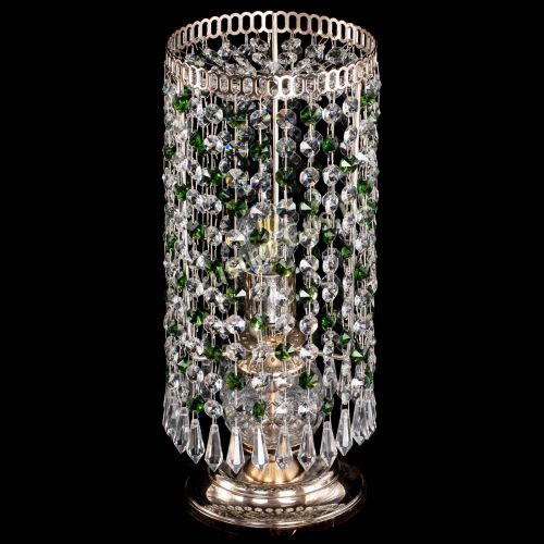 Настольная лампа Кольцо с карандашами зеленая в Химках Гусь Хрустальный