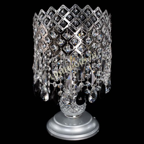 Настольная лампа Корона №1 черная в Химках Гусь Хрустальный