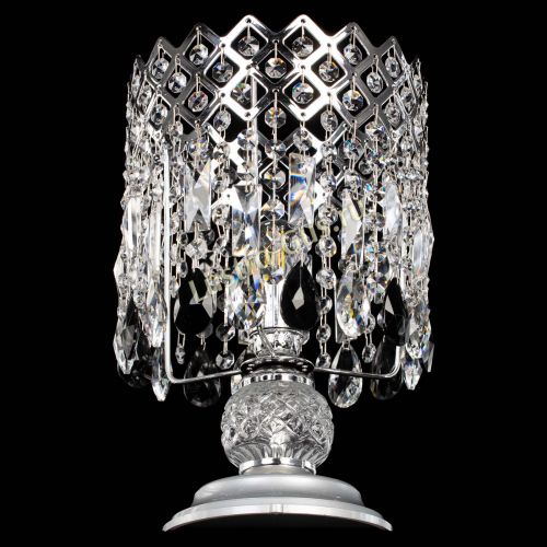 Настольная лампа Корона №1 черная в Химках Гусь Хрустальный