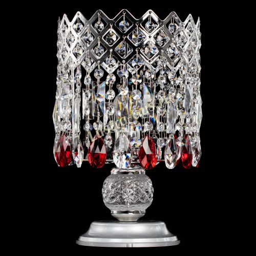 Настольная лампа Корона №1 красная в Химках Гусь Хрустальный