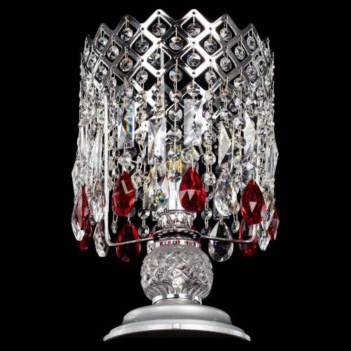 Настольная лампа Корона №1 красная в Химках Гусь Хрустальный