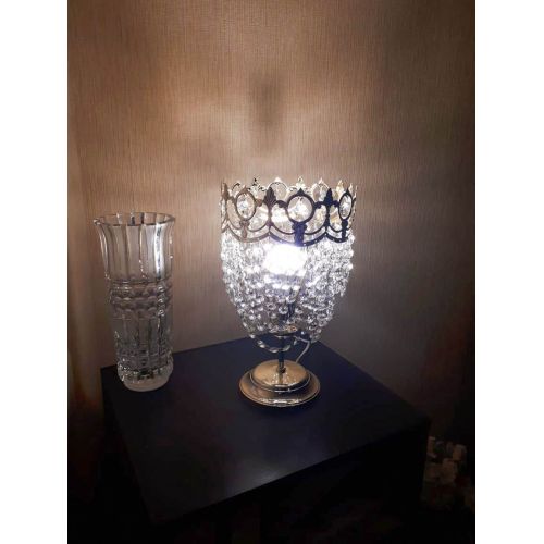 Настольная лампа Корона Элегант Тюльпан в Химках Гусь Хрустальный