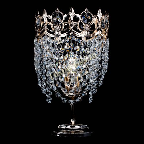 Настольная лампа Корона Элегант Тюльпан в Химках Гусь Хрустальный