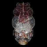 Настольная лампа Корвет № 2 Венеция красный в Химках Настольная лампа Корвет № 2 Венеция красный в Химках