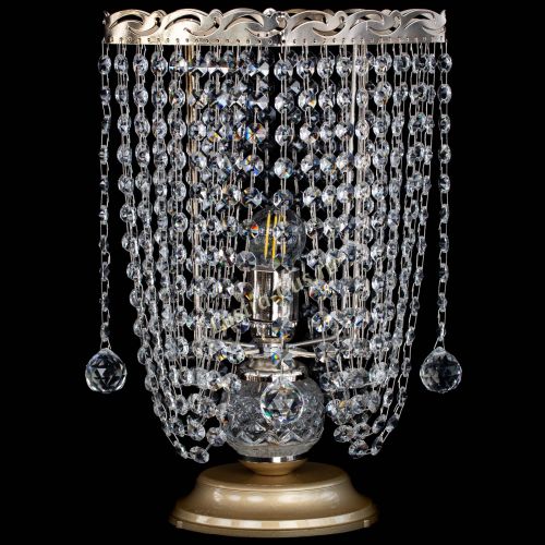 Настольная лампа Квадрат лепестки в Химках Гусь Хрустальный