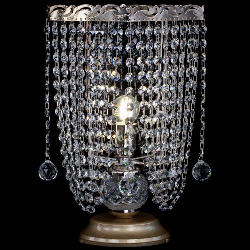 Настольная лампа Квадрат лепестки в Химках Гусь Хрустальный