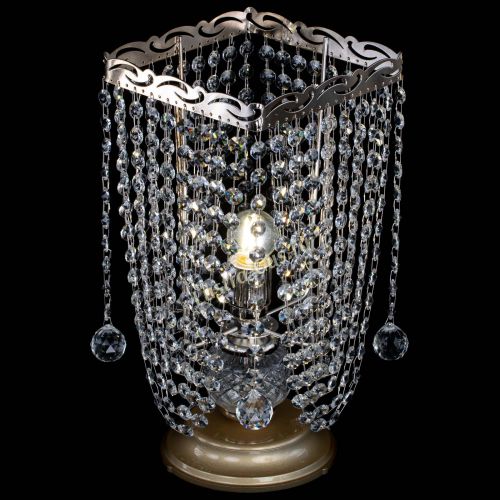 Настольная лампа Квадрат лепестки в Химках Гусь Хрустальный