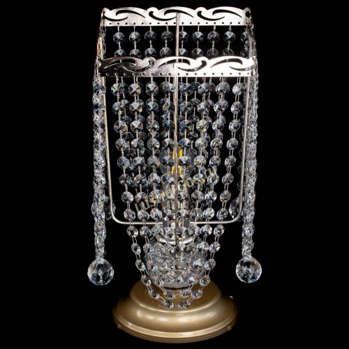 Настольная лампа Квадрат лепестки в Химках Гусь Хрустальный